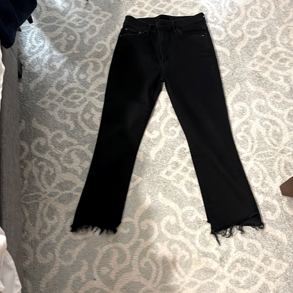 Mother black gray bottom